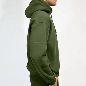 Conjunto Deportivo de Dos Piezas con Logotipo Personalizado, Pantalones Joggers y Chaqueta Cortavientos para Hombre, 100% Algodón - Product Image 3