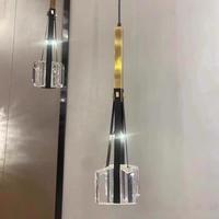 Lustre LED ovale moderne et minimaliste pour restaurant, design nordique, salon, bar, café, art créatif, résine, cuir, à intensité variable