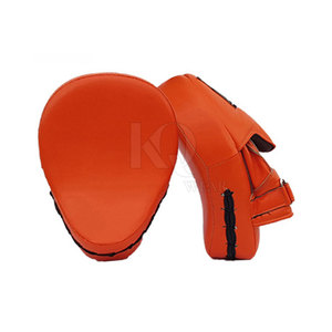 Professional High Quality Leather Curved <b>Focus</b> <b>Pads</b> with Extra Thick Shock Absorbing Padding for Accurate Striking Practice - Product Image 6