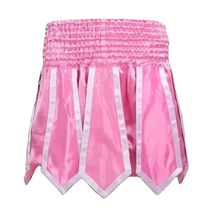 Pantalones Cortos de Kick Boxing Unisex al por Mayor, para Muay Thai, Entrenamiento de Lucha, Artes Marciales, Ligeros, 100% Poliéster, 1 Pieza - Product Image 5