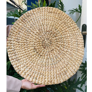 Alfombra Rectangular de Jacinto de Agua, Tejida a Mano y a Máquina, Ecológica y Natural, Hecha a Mano - Product Image 5