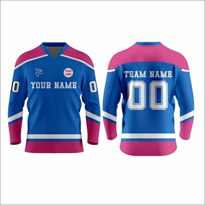 High Demand Custom Ice Hockey Team Jersey Lightweight Performance Hockey Shirt OEM ODM Sportswear Factory - Product Image 1