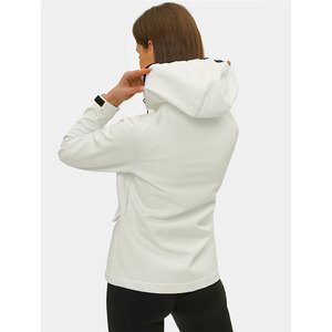 Chaqueta Softshell de Alto Rendimiento para Mujer, Color Sólido, Transpirable, Impermeable, Chaqueta Softshell para Exteriores con Forro Polar para Mujer - Product Image 6