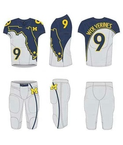 Nuevo Diseño Personalizado de Camiseta de Fútbol Americano, Uniforme de Fútbol Americano - Product Image 2