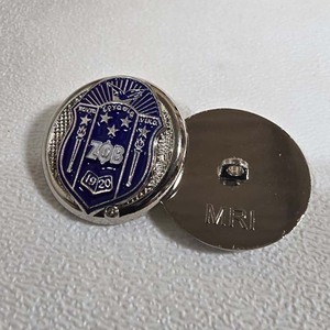 Zeta Phi Beta Custom Metal <b>Buttons</b> Greek Letter Style Sorority Inspired Design Durable Alloy Blazer <b>Buttons</b> Uniform Accessories - Product Image 5