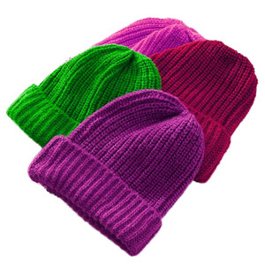 Fashionable Custom Wool Knit Beanie <b>Cap</b> High Quality Winter Warm Outdoor Sports Streetwear <b>Hat</b> Wholesale Custom Logo Premium - Product Image 3