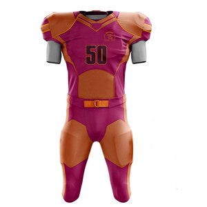 Uniformes de Fútbol Americano de Poliéster de Alta Calidad, Diseños Personalizados, Impresión Transpirable, Venta en Línea - Product Image 2
