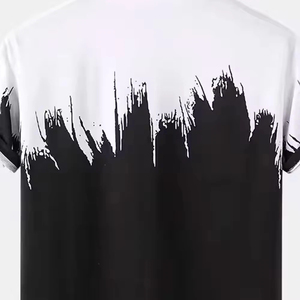 Professional Custom Men's Sublimation Printing T-Shirt 100% Polyester Quick Dry Performance Sportswear <b>Tee</b> - Product Image 3