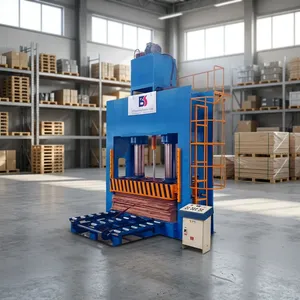 Máquina de prensado hidráulico de paneles de madera contrachapada industrial para laminación de chapa y producción de paneles de madera - Product Image 4