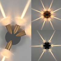 Applique murale LED étanche IP65 en aluminium pour couloir, lampes murales extérieures étanches, applique murale décorative LED pour jardin extérieur