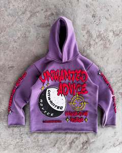 เสื้อฮู้ดดี้โอเวอร์ไซส์พิมพ์ลายฟอยล์สำหรับผู้ชายจาก Pirated Studios สไตล์สตรีทแวร์ ผลิตจากโพลีเอสเตอร์ถัก 100% แฟชั่นฤดูใบไม้ร่วง - Product Image 1