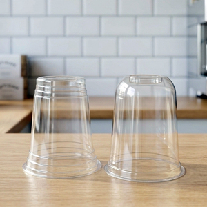 Wholesale Transparent Disposable Single Wall <b>Plastic</b> <b>Cups</b> 16/22/24oz Recyclable PP <b>Cups</b> 95mm for Iced Coffee Tea Juice - Product Image 1