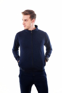 Mens Zipper Tracksuit Two Piece Athletic Jogging Set Breathable Quick Dry Sportswear For Gym <b>Running</b> Training Casual Wear - Product Image 3