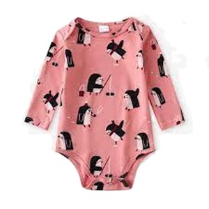 Colecciones de otoño y primavera, Pelele de punto de algodón 100% para bebés y niños, ropa teñida con hilo para bebés y niños pequeños - Product Image 1