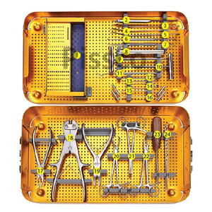 PISSCO O.R. Plate <b>Instruments</b> Set for Bone Surgery Bone Surgery Plate <b>Instruments</b> Set O.R. Bone Surgery Tools Set Made By Pissco - Product Image 1