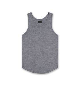 100% Cotton Men's Casual Breathable Knitted Eco-Friendly Fitness Tank Top <b>New</b> Custom Logo Sleeveless Street Gym Sport Style - Product Image 6