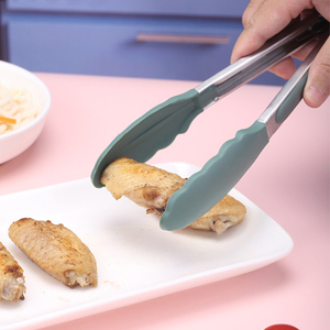 Pinzas de cocina Easy Lock con agarre cómodo para barbacoa, ensaladas, cocina, repostería y servir comida deliciosa - Product Image 4