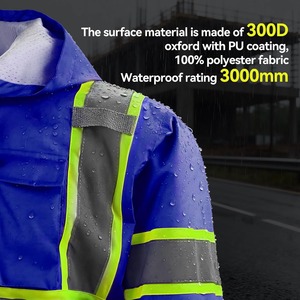 High Quality <b>Winter</b> Safety Jacket Waterproof Thermal Safety Outerwear Supplier Wholesale - Product Image 5