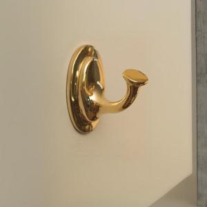 Classic Style Brass Coat Hook Hardware Items Door & <b>Wall</b> <b>Mounted</b> <b>Cupboard</b> Shelve Hooks Multifunctional Design Luxury Cloth Hook - Product Image 2
