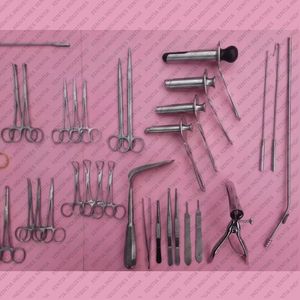 Juego de instrumentos quirúrgicos rectales de 45 piezas, kit quirúrgico de proctología de acero inoxidable, juego de instrumentos quirúrgicos anorrectales y colorectales - Product Image 5