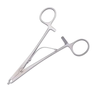 Pinzas perforadoras de dique de goma dental de acero inoxidable al por mayor, instrumentos quirúrgicos para laboratorio dental, uso hospitalario, fabricadas en Pakistán - Product Image 6
