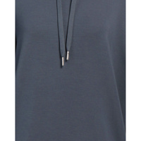 Sweat-shirts athlétiques en coton légers et respirants, coupe régulière pour femme, grande taille, extra longs, pour le yoga, avec imprimé strass et effet délavé