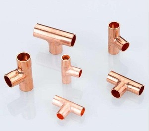 Conector en T de Cobre de 5 1/8 Pulgadas, Conexión de Soldadura de Alta Presión, Tubería de Aire Acondicionado, Conector en T Personalizado Duradero, Accesorios para Tuberías - Product Image 4