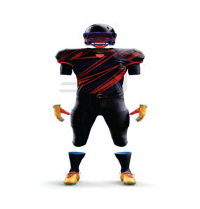 Pantalones de Jersey de Fútbol Americano Profesional, 100% Algodón/Poliéster, Secado Rápido, Transpirables, Antibacterianos, Nombre del Equipo Personalizado, DEPORTES - Product Image 2