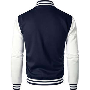 Chaqueta de Béisbol Deportiva Casual Holgada Antipilling de Alta Calidad con Botones, Fabricada por OEM - Product Image 3