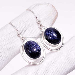 Boucle d'oreille en argent sterling 925, boucle d'oreille en pierres précieuses, boucle d'oreille pendante, belle boucle d'oreille, cadeau d'anniversaire, cadeau pour elle - Product Image 6