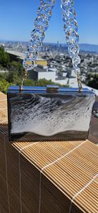 Bolso Transparente Aprobado para Estadios, Cartera Transparente para Conciertos, Bolso de Noche de Resina Acrílica con Arte Oceánico, Bolso Transparente para Eventos, Atuendo para Festivales - Product Image 4