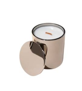 Frasco de Vidrio para Velas con Tapa de Madera, Frasco Vacío para Cera y Almacenamiento, Frasco Único para Velas - Product Image 4