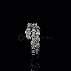 Bague de fiançailles en diamant rond de laboratoire de 1,40 ct en or massif 10K 14K 18K cadeau d'anniversaire de mariage - Product Image 2