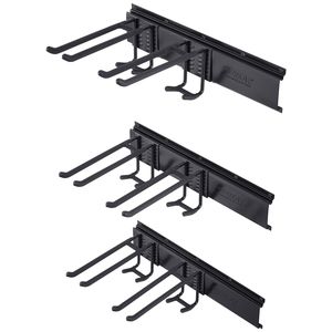 Support mural robuste pour outils de garage, 6 niveaux réglables, capacité de charge maximale de 800 lb, pour rangement de jardin et de cour - Product Image 1