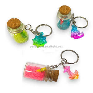 Sand Bottle Keychain lueur dans le noir porte-clés personnalisé - Product Image 2