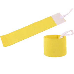 Brassard de capitaine de football élastique en laine multicolore pour adultes – Doux et idéal pour l'entraînement - Product Image 6