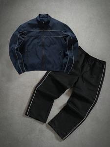 Chaqueta Deportiva Cortavientos al por Mayor, Conjunto de Dos Piezas, Chaqueta Cortavientos Informal Personalizada para Hombre, Sudadera con Cremallera Completa, Secado Rápido, Corte Regular - Product Image 2