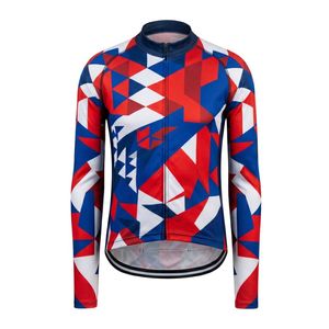 Maillot de cyclisme technique à manches longues, vert foncé texturé, en maille respirante, entièrement zippé, sublimé, haute élasticité - Product Image 5