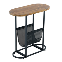 Table d'appoint en bois BeNK, petite et compacte, design moderne, pour chambre, appartement, hôpital, salle de bain, salle à manger, meuble de rangement