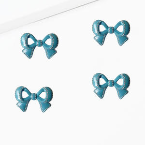 Zinc Alloy <b>Bow</b> Cabinet Handle Decorative Rhinestone Knob Cute Luxury Furniture <b>Pull</b> OEM ODM Service Kitchen Bathroom - Product Image 2