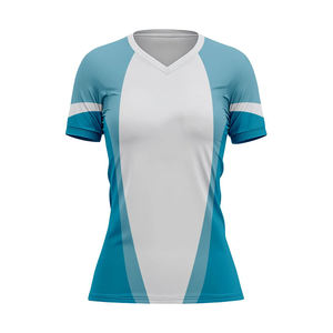 Fabricant de vêtements de baseball au Pakistan – Maillots de softball respirants, grande taille, couleur unie noire, avec logo, manches courtes, col en V, OEM - Product Image 1