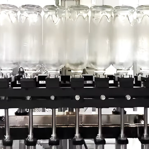 Machine de lavage de bouteilles industrielle multi-têtes automatisée |    Système de nettoyage rotatif haute capacité |    Configuration Personnalisée | - Product Image 1