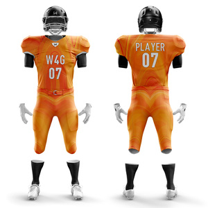 <b>Elite</b> Sublimated American Football Uniform Set Custom Football Jerseys Pants USA Team Sports Apparel Supplier - Product Image 3