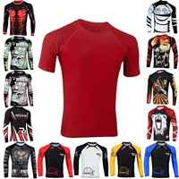 Vente en gros de rashguards imprimés anti-UV à manches longues en spandex/polyester de haute qualité – Meilleur fournisseur