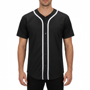 Nouveauté : Maillots de baseball pour jeunes, légers, à séchage rapide, couleur unie, design unique – Fournisseur en gros - Product Image 1