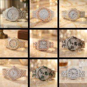 Nuevo Reloj Cuadrado de Lujo Moderno con Diamantes para Hombre, Reloj de Pulsera Mecánico Resistente al Agua para Hombre - Product Image 2
