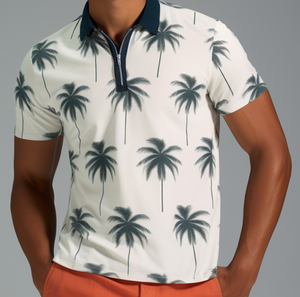 Camiseta Polo Personalizada con Logotipo, Estilo Americano, Algodón, Poliéster, Elastano, Cuello en V, Lisa, Unisex, para Hombre - Product Image 4