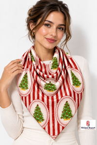 Tela de Poliéster Estampada Digital Personalizada para Navidad, Productos Textiles Personalizados, Fabricante de Prendas, Vestidos y Textiles para el Hogar OEM ODM - Product Image 4