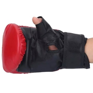 Guantes de Sanda de Piel Sintética PU de Alta Calidad de 8oz, con Dedos Completos, Impresión por Sublimación Personalizada, Impermeables, para Entrenamiento de MMA, Boxeo y Kick Boxing - Product Image 3