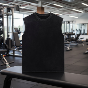 100 Cotton Muscle <b>Tank</b> <b>Top</b> <b>Men</b> Summer Bodybuilding Sleeveless Gym Street Wear Birlag Sports - Product Image 5